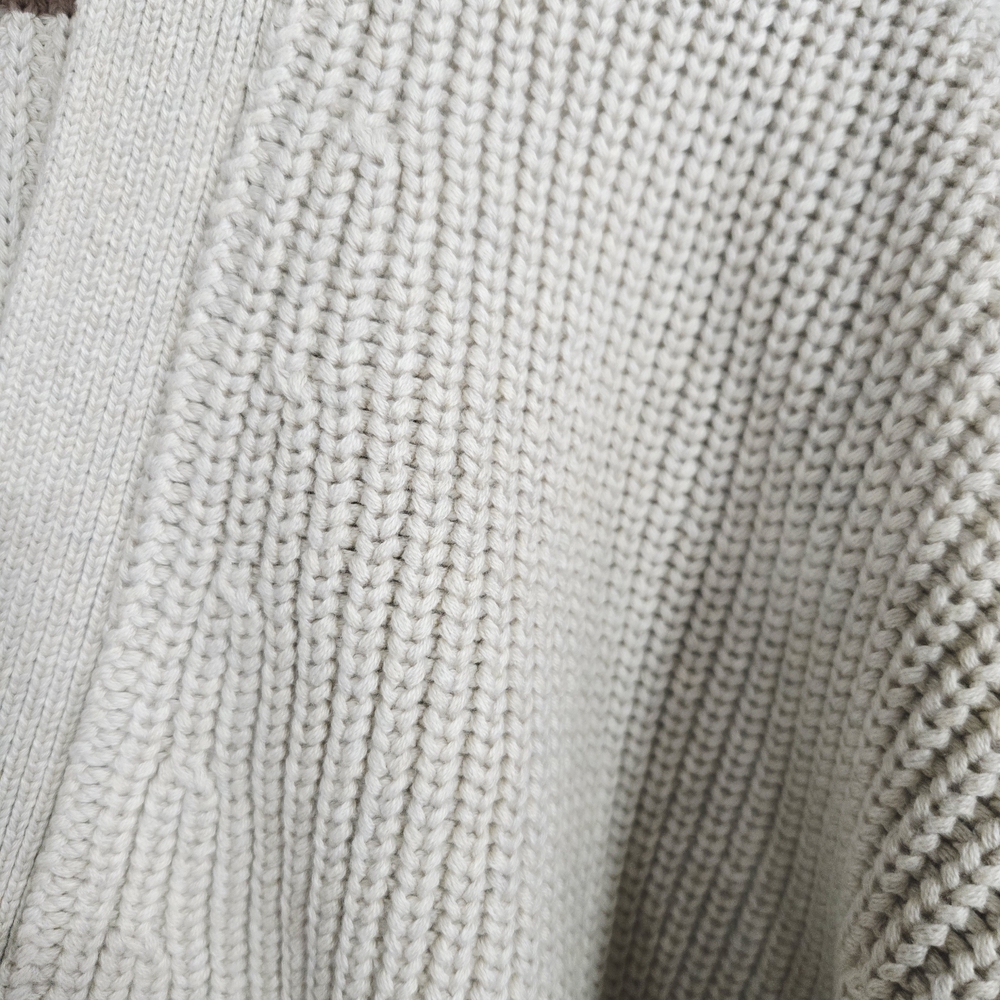 Quince 100% CottonWomen's Cream Cardigan Sweater - Picture 3 of 5